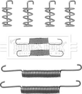 Borg & Beck BBK6225 - Kit accessori, Ganasce freno stazionamento autozon.pro