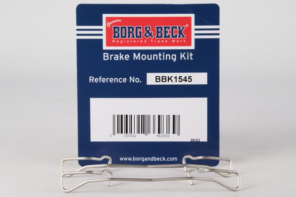 Borg & Beck BBK1545 - Kit accessori, Pastiglia freno autozon.pro