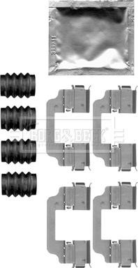 Borg & Beck BBK1510 - Kit accessori, Pastiglia freno autozon.pro