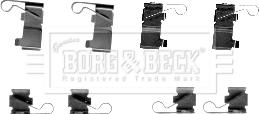 Borg & Beck BBK1585 - Kit accessori, Pastiglia freno autozon.pro