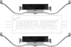 Borg & Beck BBK1586 - Kit accessori, Pastiglia freno autozon.pro