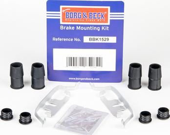 Borg & Beck BBK1529 - Kit accessori, Pastiglia freno autozon.pro