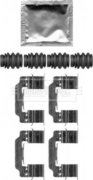 Borg & Beck BBK1607 - Kit accessori, Pastiglia freno autozon.pro