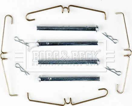 Borg & Beck BBK1068 - Kit accessori, Pastiglia freno autozon.pro