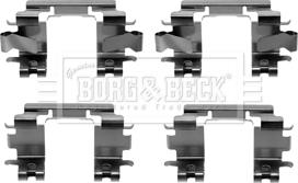 Borg & Beck BBK1344 - Kit accessori, Pastiglia freno autozon.pro