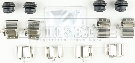 Borg & Beck BBK1736 - Kit accessori, Pastiglia freno autozon.pro