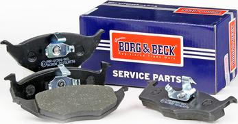 Borg & Beck BBP1904 - Kit pastiglie freno, Freno a disco autozon.pro