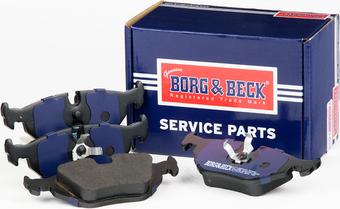 Borg & Beck BBP1493 - Kit pastiglie freno, Freno a disco autozon.pro