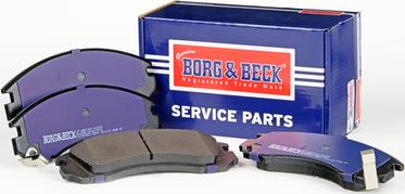 Borg & Beck BBP1449 - Kit pastiglie freno, Freno a disco autozon.pro