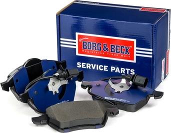 Borg & Beck BBP1447 - Kit pastiglie freno, Freno a disco autozon.pro