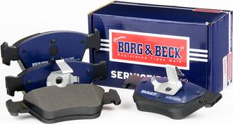 Borg & Beck BBP1454 - Kit pastiglie freno, Freno a disco autozon.pro