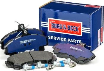 Borg & Beck BBP1458 - Kit pastiglie freno, Freno a disco autozon.pro