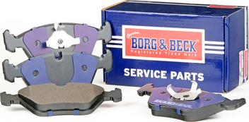 Borg & Beck BBP1460 - Kit pastiglie freno, Freno a disco autozon.pro