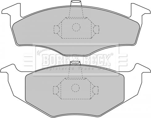 BENDIX 572376 - Kit pastiglie freno, Freno a disco autozon.pro