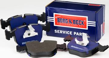 Borg & Beck BBP1595 - Kit pastiglie freno, Freno a disco autozon.pro