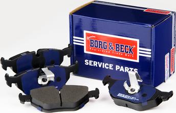 Borg & Beck BBP1591 - Kit pastiglie freno, Freno a disco autozon.pro