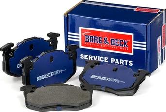 Borg & Beck BBP1545 - Kit pastiglie freno, Freno a disco autozon.pro