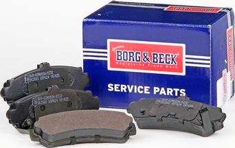 Borg & Beck BBP1552 - Kit pastiglie freno, Freno a disco autozon.pro