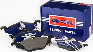 Borg & Beck BBP1563 - Kit pastiglie freno, Freno a disco autozon.pro