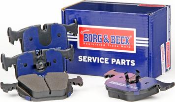 Borg & Beck BBP1562 - Kit pastiglie freno, Freno a disco autozon.pro