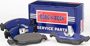 Borg & Beck BBP1505 - Kit pastiglie freno, Freno a disco autozon.pro