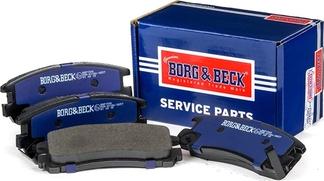 Borg & Beck BBP1500 - Kit pastiglie freno, Freno a disco autozon.pro