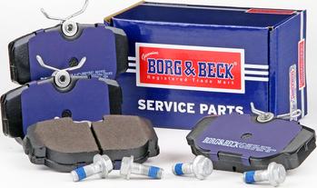 Borg & Beck BBP1507 - Kit pastiglie freno, Freno a disco autozon.pro