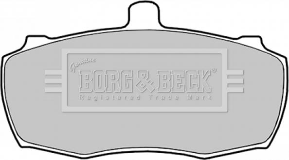 Borg & Beck BBP1519 - Kit pastiglie freno, Freno a disco autozon.pro