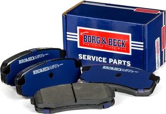 Borg & Beck BBP1514 - Kit pastiglie freno, Freno a disco autozon.pro