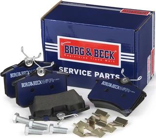 Borg & Beck BBP1512 - Kit pastiglie freno, Freno a disco autozon.pro