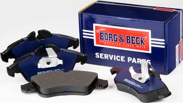 Borg & Beck BBP1588 - Kit pastiglie freno, Freno a disco autozon.pro