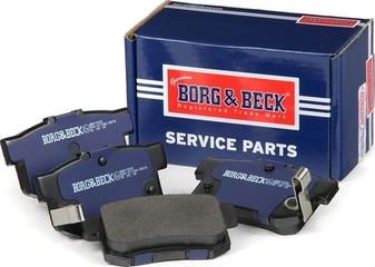 Borg & Beck BBP1535 - Kit pastiglie freno, Freno a disco autozon.pro