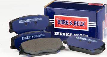 Borg & Beck BBP1524 - Kit pastiglie freno, Freno a disco autozon.pro