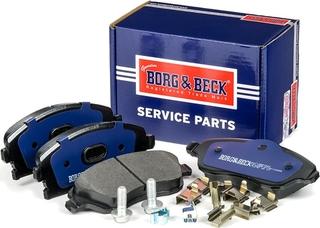 Borg & Beck BBP1523 - Kit pastiglie freno, Freno a disco autozon.pro