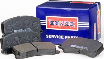 Borg & Beck BBP1522 - Kit pastiglie freno, Freno a disco autozon.pro