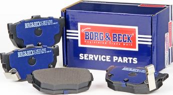 Borg & Beck BBP1527 - Kit pastiglie freno, Freno a disco autozon.pro