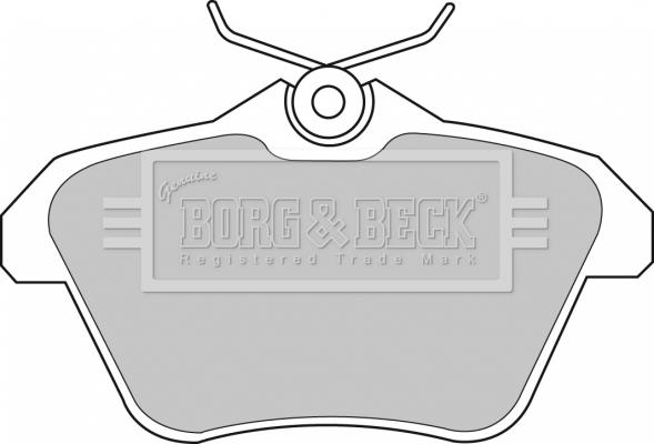 Borg & Beck BBP1699 - Kit pastiglie freno, Freno a disco autozon.pro