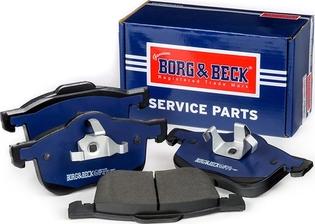 Borg & Beck BBP1695 - Kit pastiglie freno, Freno a disco autozon.pro