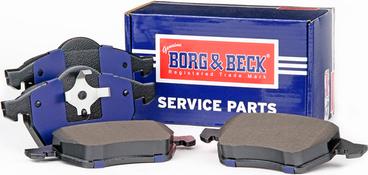 Borg & Beck BBP1645 - Kit pastiglie freno, Freno a disco autozon.pro