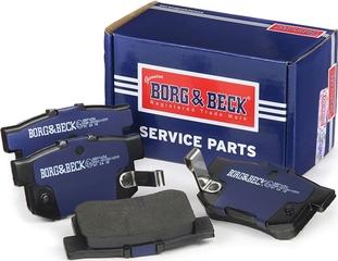 Borg & Beck BBP1656 - Kit pastiglie freno, Freno a disco autozon.pro