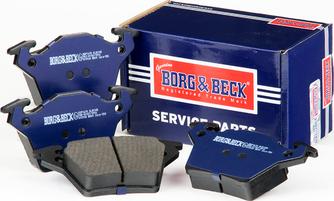 Borg & Beck BBP1670 - Kit pastiglie freno, Freno a disco autozon.pro