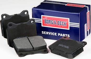 Borg & Beck BBP1057 - Kit pastiglie freno, Freno a disco autozon.pro