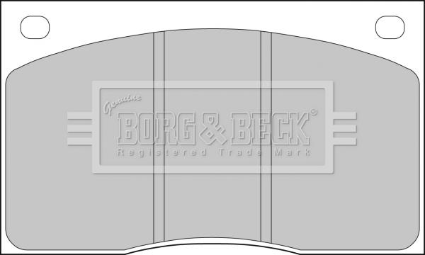 Borg & Beck BBP1074 - Kit pastiglie freno, Freno a disco autozon.pro