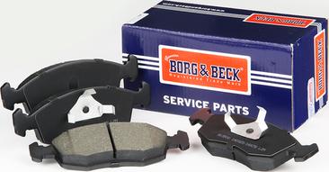 Borg & Beck BBP1100 - Kit pastiglie freno, Freno a disco autozon.pro