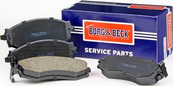 Borg & Beck BBP1173 - Kit pastiglie freno, Freno a disco autozon.pro