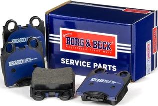 Borg & Beck BBP1849 - Kit pastiglie freno, Freno a disco autozon.pro