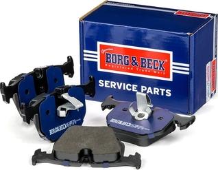 Borg & Beck BBP1844 - Kit pastiglie freno, Freno a disco autozon.pro