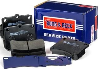 Borg & Beck BBP1847 - Kit pastiglie freno, Freno a disco autozon.pro