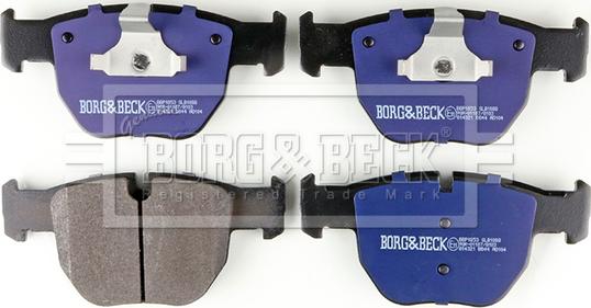 Borg & Beck BBP1853 - Kit pastiglie freno, Freno a disco autozon.pro