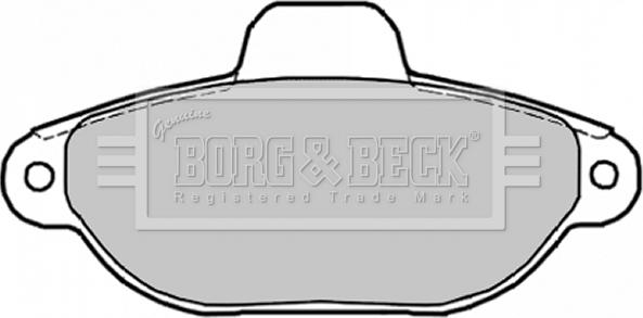 Borg & Beck BBP1852 - Kit pastiglie freno, Freno a disco autozon.pro